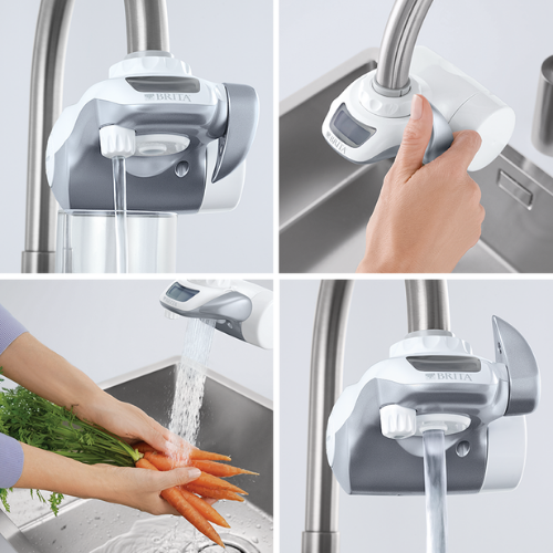 SISTEMA FILTRANTE ON TAP BRITA FILTRO acqua RUBINETTO depurazione  filtrazione