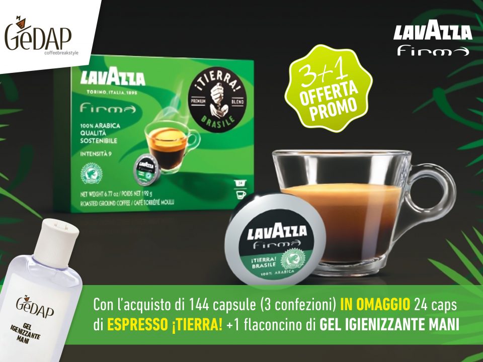 offerta TIERRA LAVAZZA FIRMA+igen_mani_web