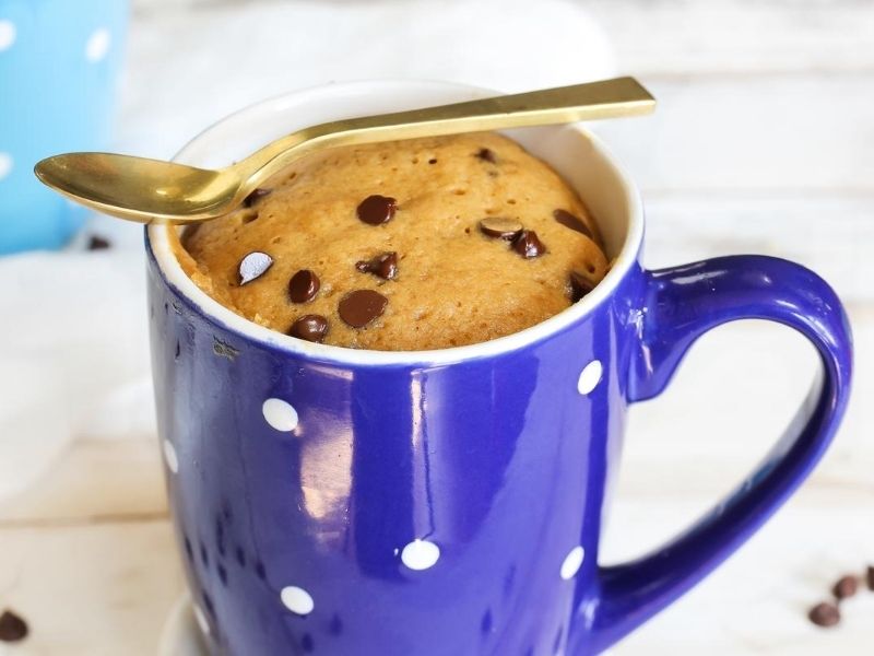 mug cake al caffè ricetta veloce