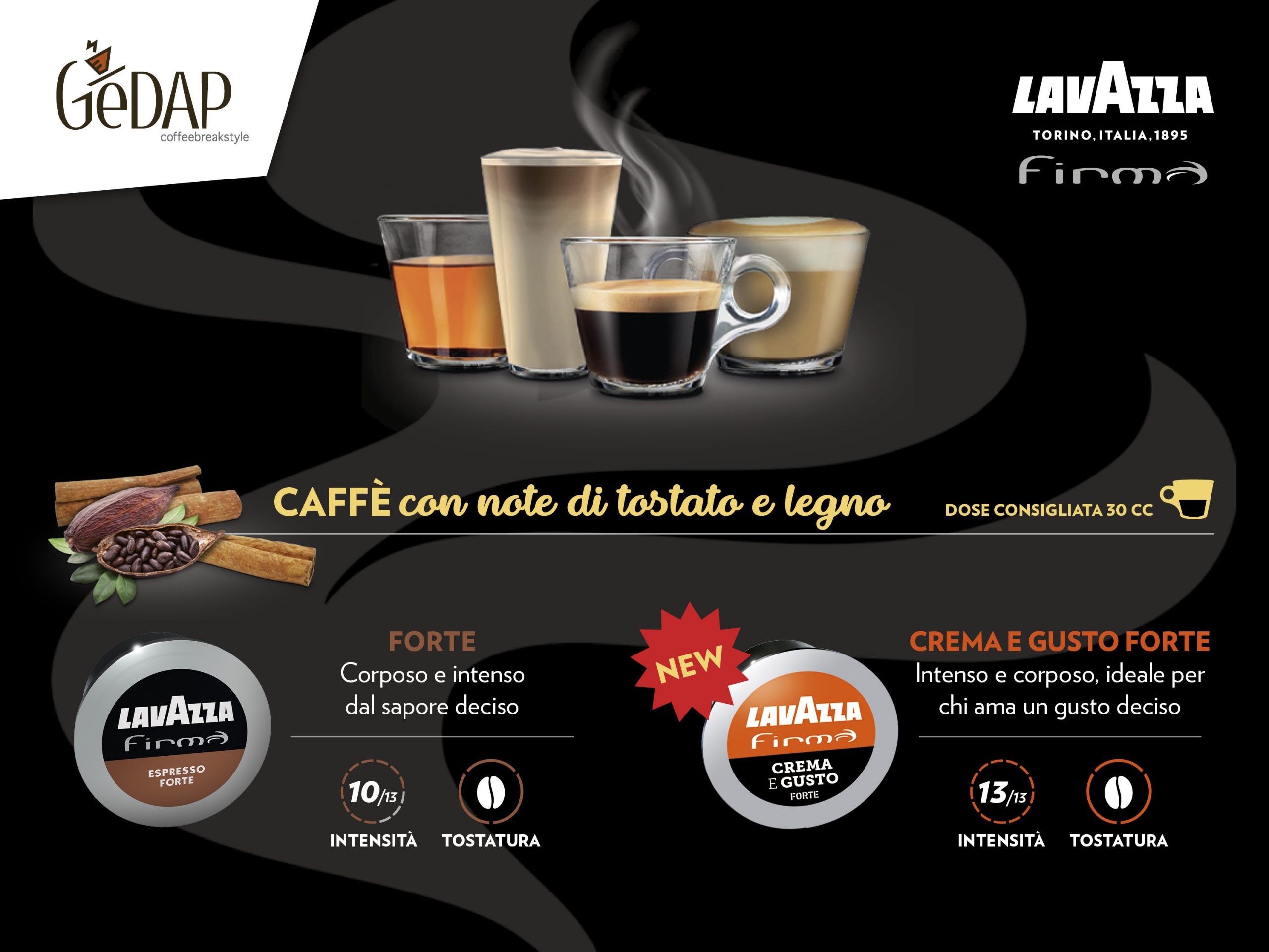 CAPSULE LAVAZZA FIRMA LUNGO AROMATICO