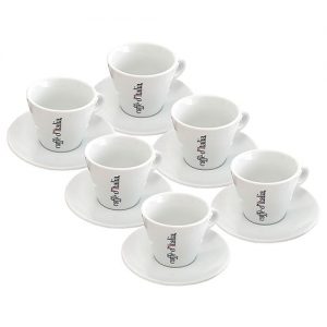 Set tazze cappuccino caffè d'italia