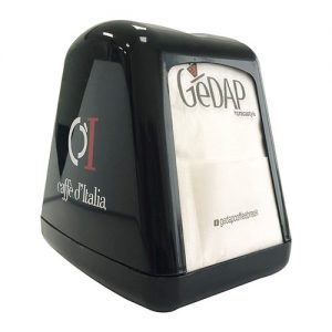 Portatovaglioli Da Tavolo In Metallo Nero A Reticolo – Dispenser Per Tovaglioli Di Carta – Elegante E Antivolo