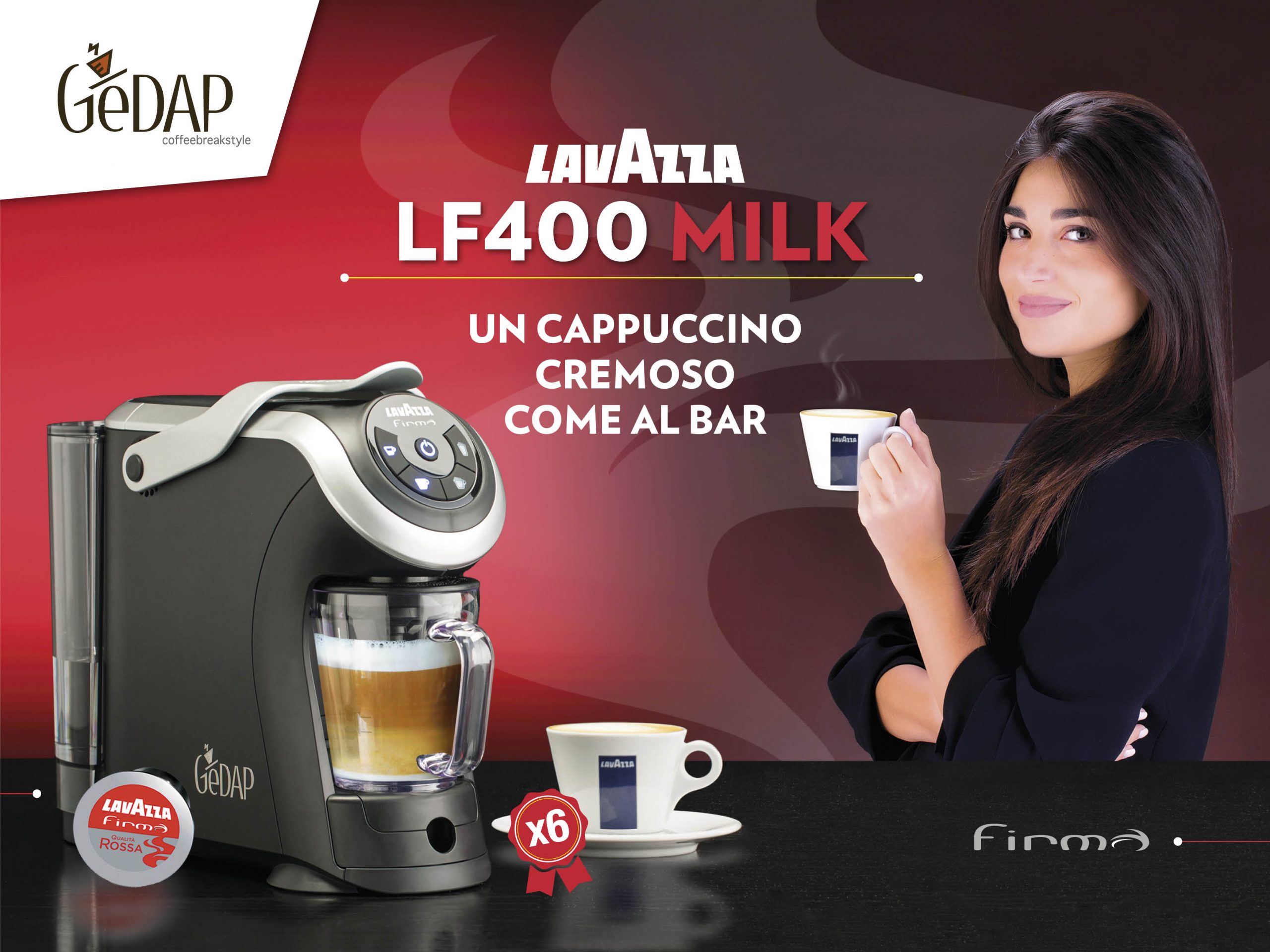Lavazza Firma Milk Nuova Promo Casa - Gedap Viterbo