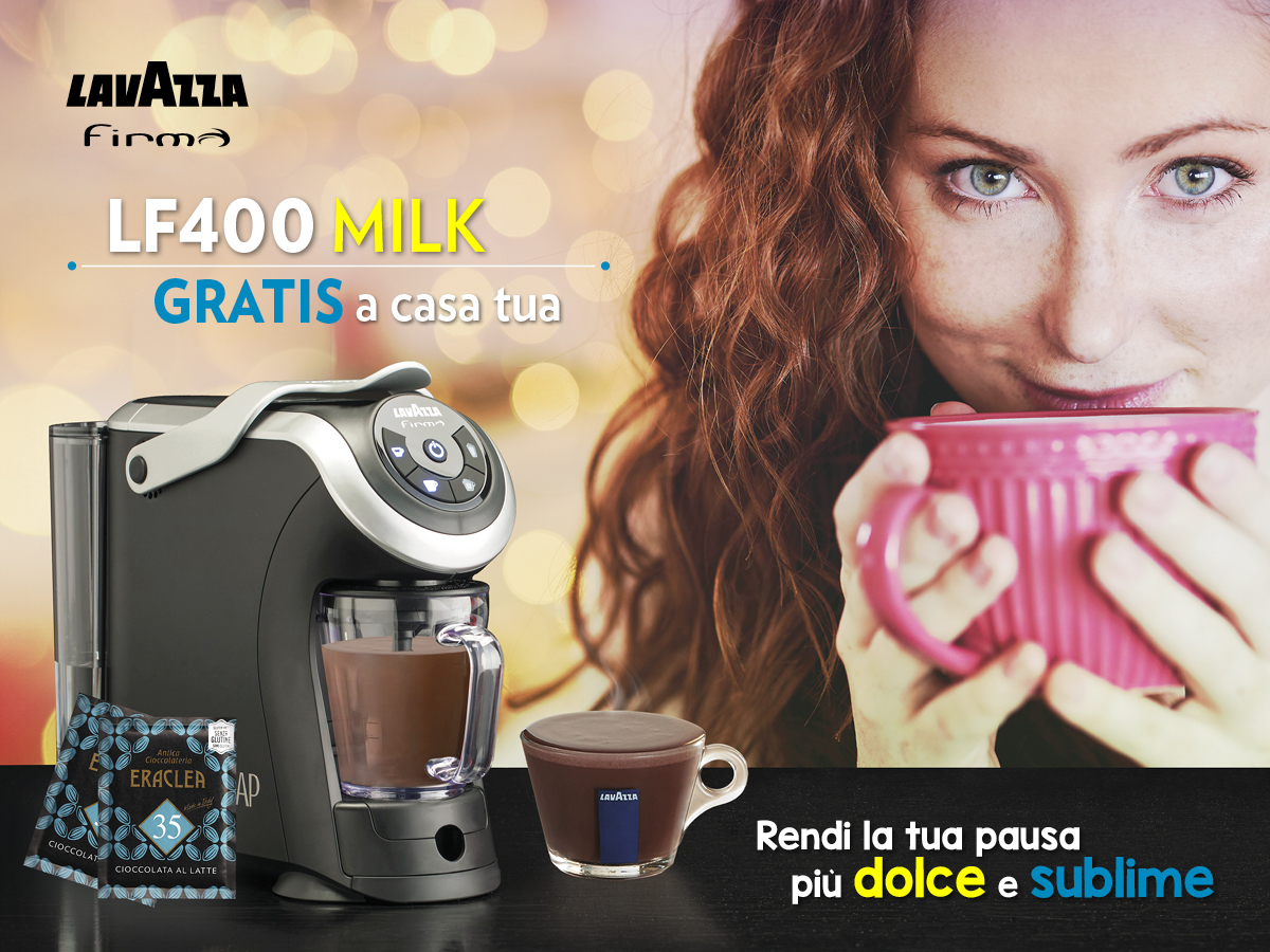 Promo Pasqua - Prepara un'ottima Cioccolata con Lavazza Firma Milk e  Eraclea - Gedap Viterbo