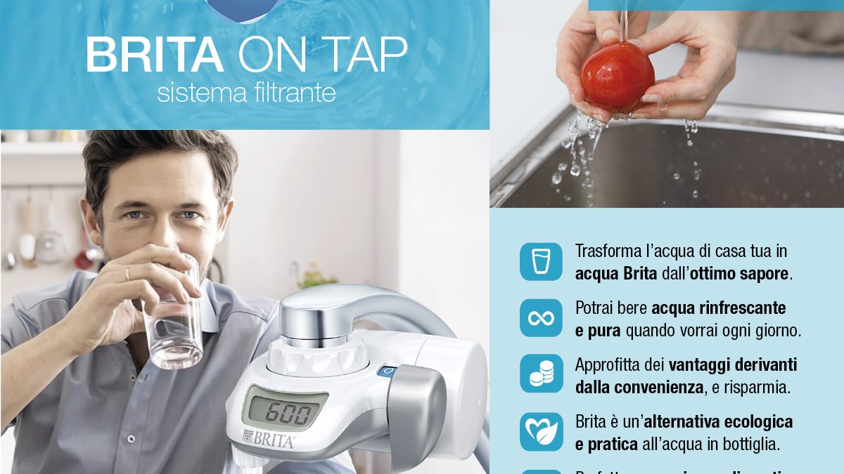 Promo Acqua - Sistema Filtrante BRITA on Tap - Gedap Viterbo